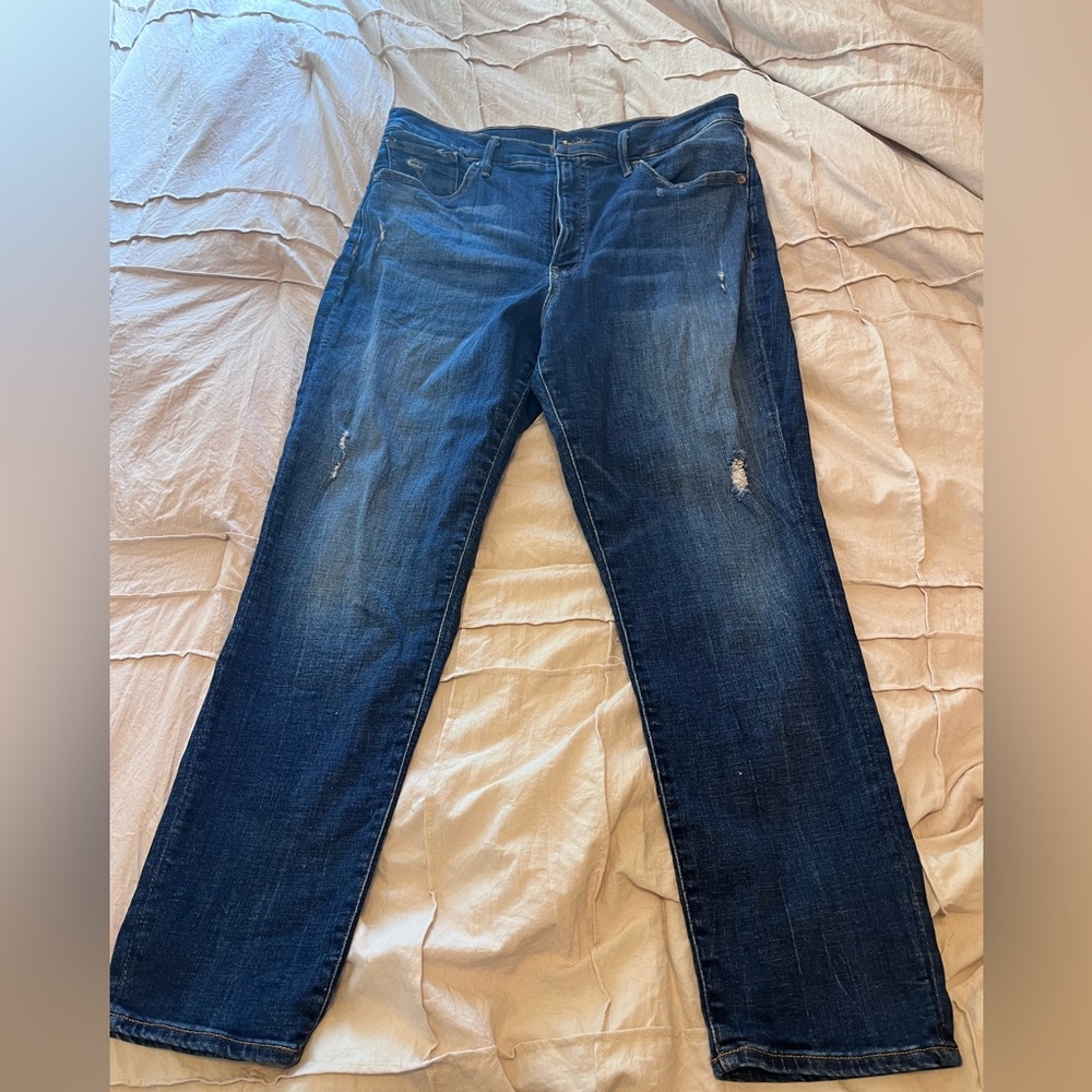 Express Cropped skinny jeans